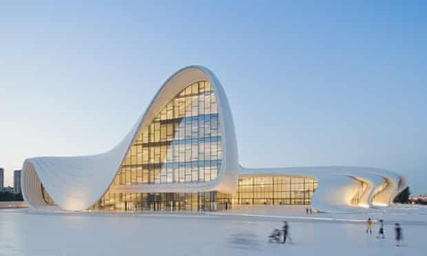 Heydar Aliyev Center, Baku, Azerbaijan, designed by Zaha Hadid and Patrik Schumacher Heydar Aliyev Center, Baku, Azerbaijan, designed by Zaha Hadid and Patrik Schumacher