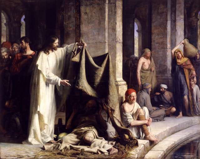 Christ Healing the Sick at Bethesda Christ Healing the Sick at Bethesda