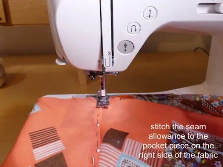 Understitching at Pocket Understitching at Pocket