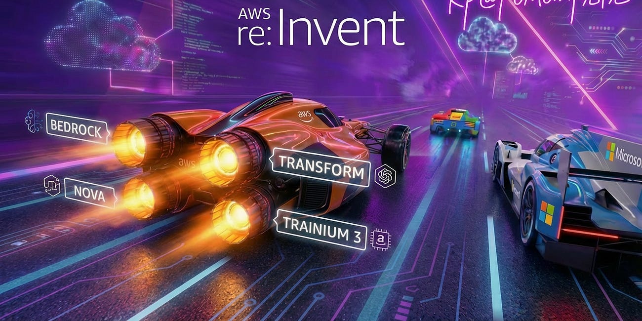 亞馬遜憑什麼在 AI 時代重返榮耀？re:Invent 揭示了什麼戰略轉向？為何自研晶片卻要與 Nvidia 結盟？- 深度分析第24期：亞馬遜