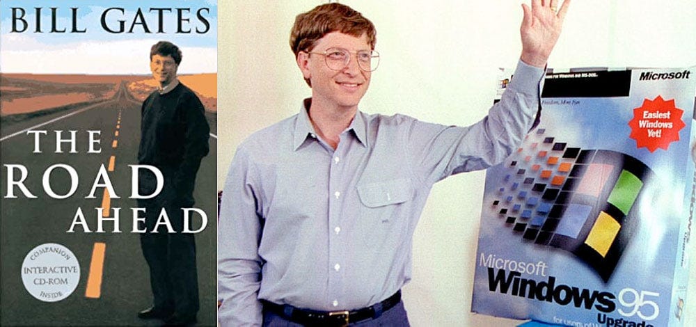 25 Years Ago: The Road Ahead - by Rex Sorgatz