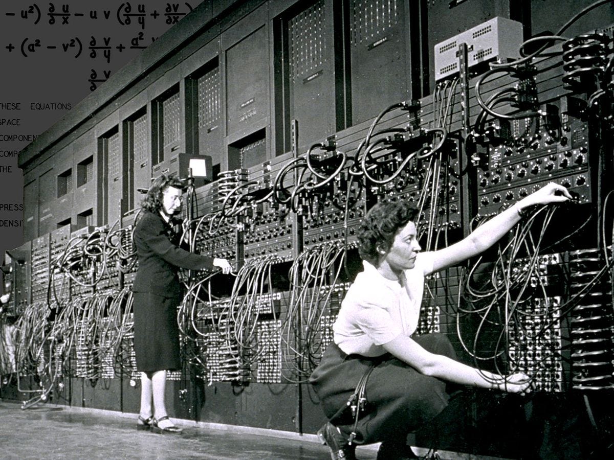 Marlyn Wescoff and Ruth Lichterman were two of the female programmers of ENIAC. Marlyn Wescoff and Ruth Lichterman were two of the female programmers of ENIAC.
