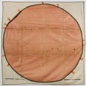 Orra White Hitchcock drawing of crust of the earth