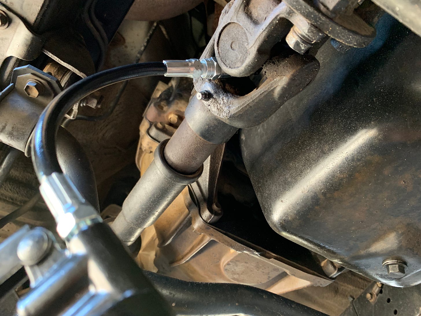 lubricate the propeller shaft