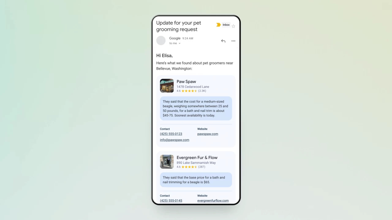 Google Search can now make AI-powered phone calls for you - Neowin
