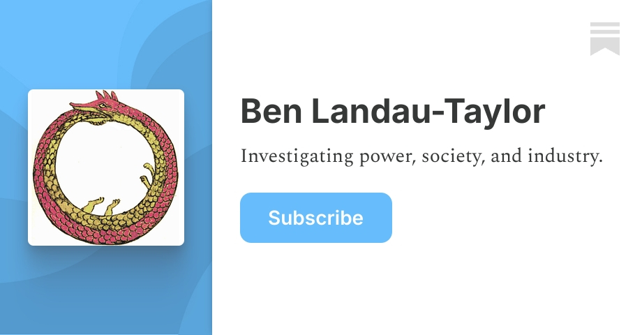 Ben Landau-Taylor | Substack