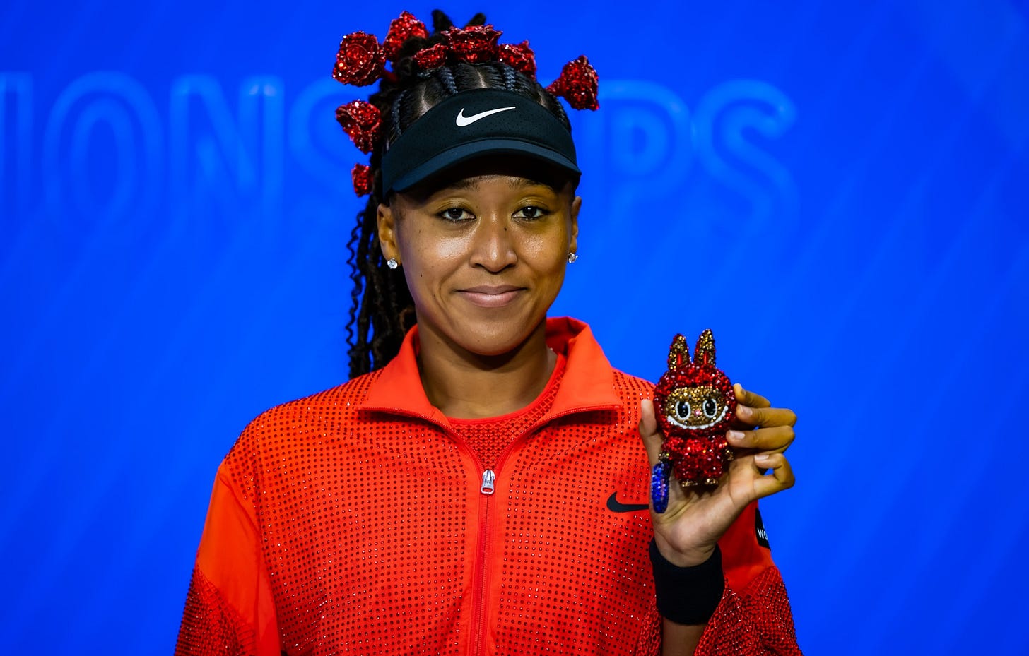 Naomi Osaka debuts Labubu 'Billie Jean Bling' at US Open after 1st-round  win - ABC News