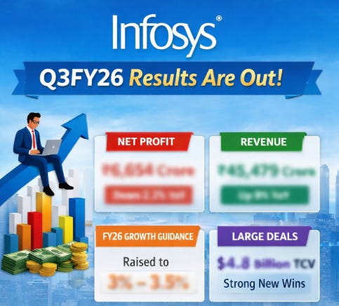 Infosys Q3FY26 Results Are Out!