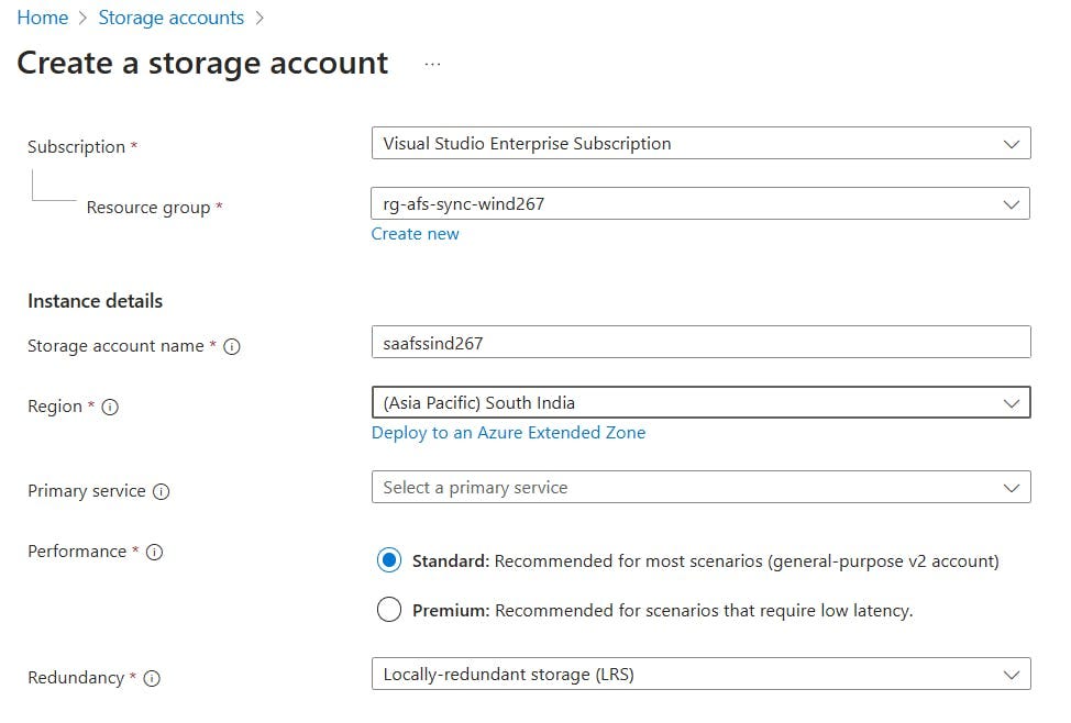 Sync Files Securely Across Azure Regions with PowerShell