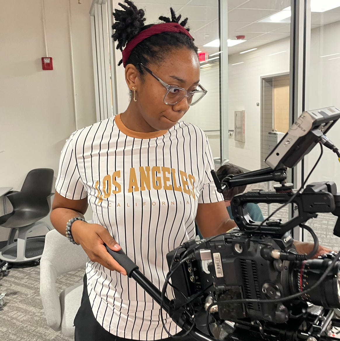 Black Fem Zillenial Gaze