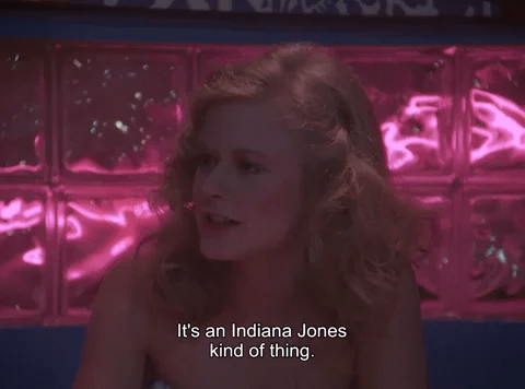 A woman says It's an Indiana Jones kind of thing. A woman says It's an Indiana Jones kind of thing.
