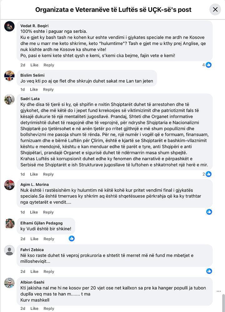 2nd Gallery: The Thread Beneath the Post of War Veterans Organisation of Kosovo