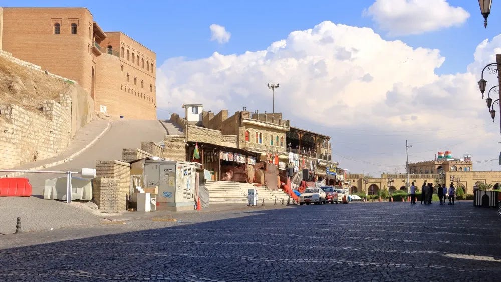 Erbil, Curdistão iraquiano, em 2024. Shutterstock