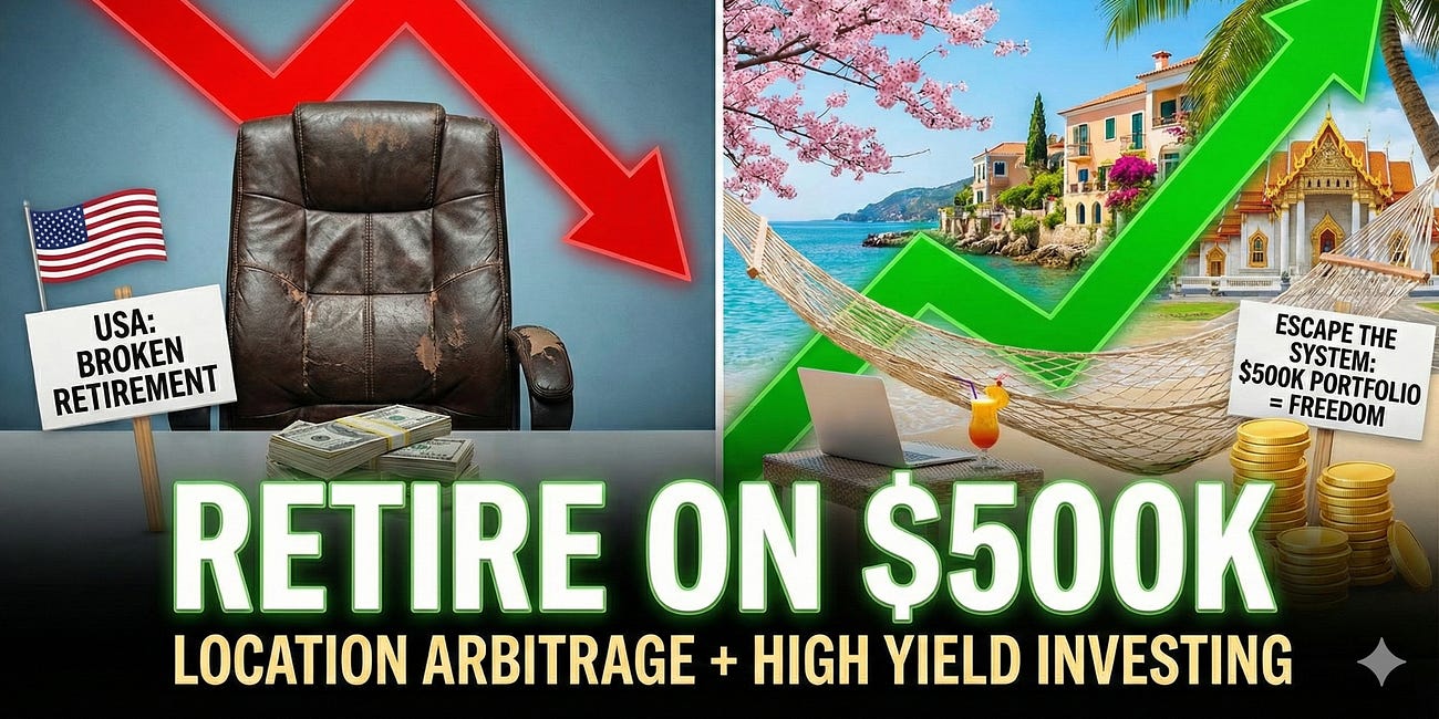 How to Retire on $500K (Without Being Frugal)