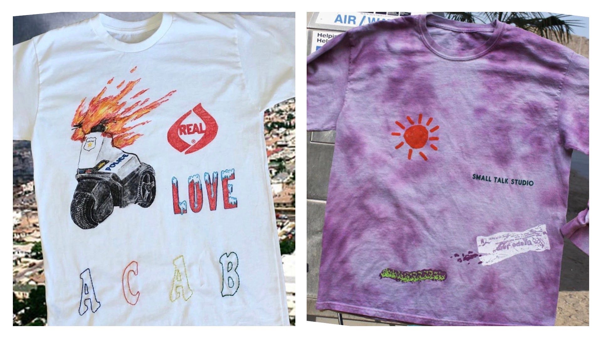 This NYC designer will draw on yr clothes and make them 300% more