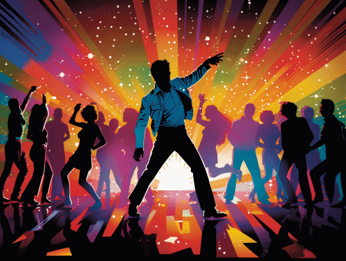 Disco Retro Dance Floor - Free GIF on Pixabay