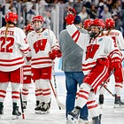 Badgers national title hopes saved by Simms' stellar OT goal