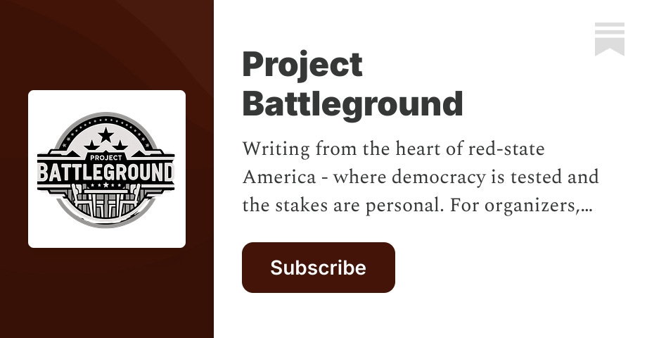 Project Battleground | Chase Lindsey | Substack