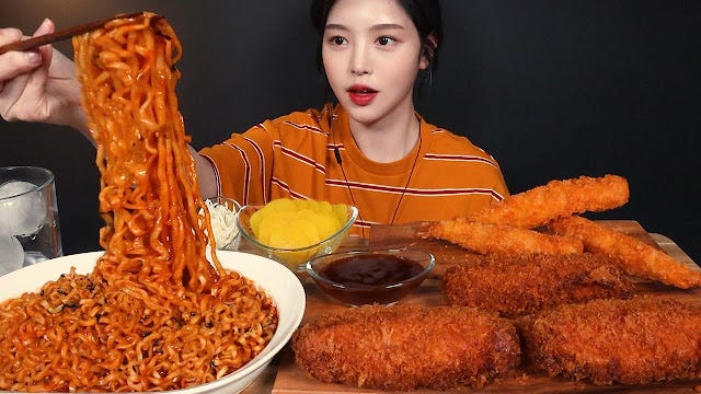 THE ORIGIN OF MUKBANG PHENOMENON