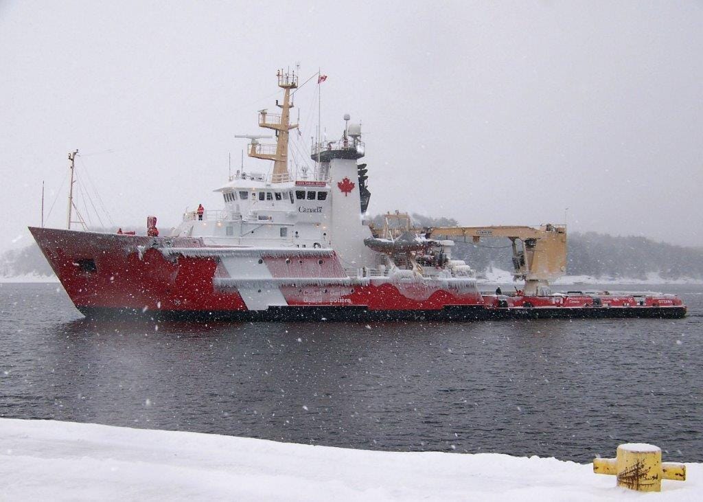 Samuel Risley in the snow