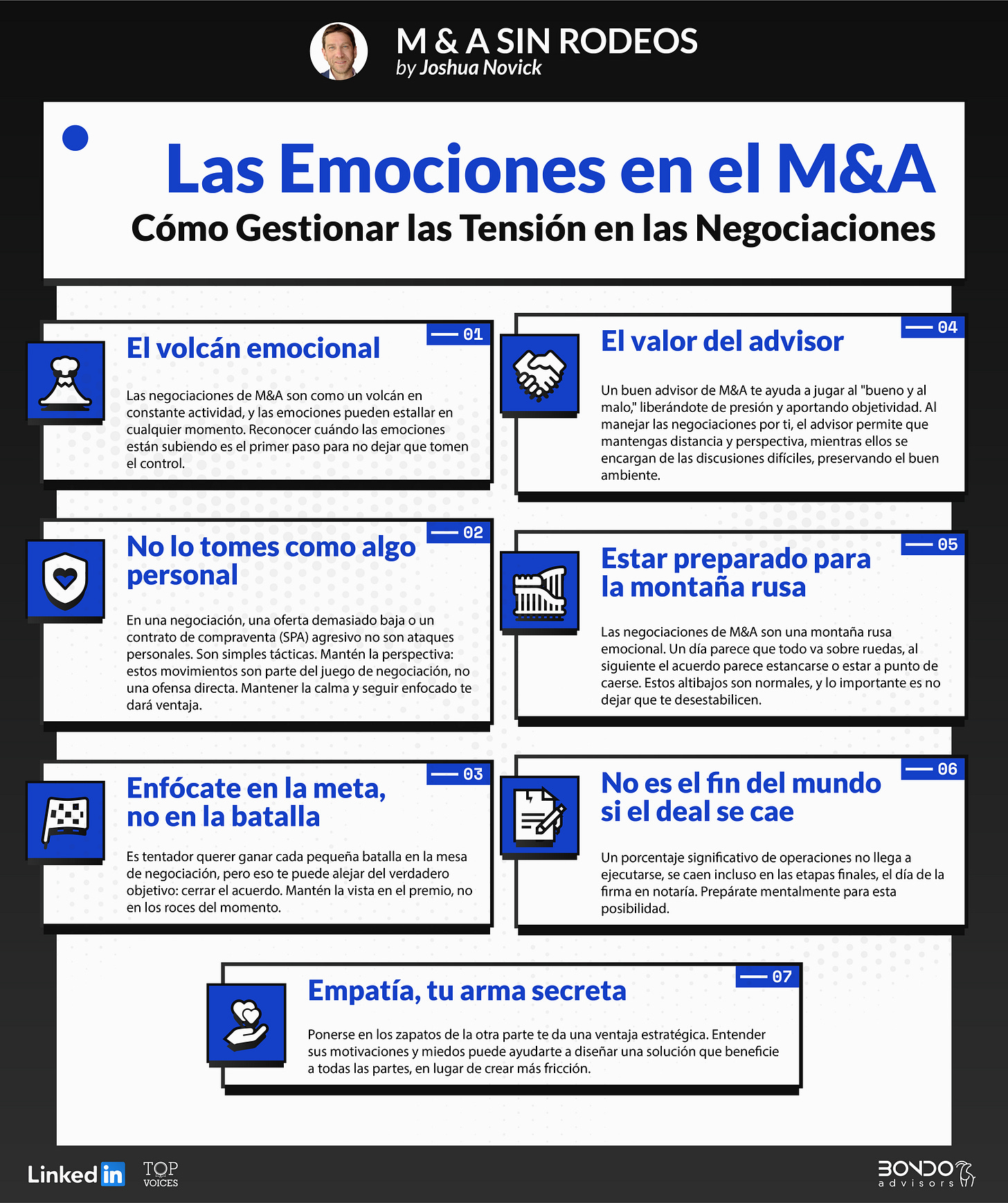 Las emociones en operaciones de M&A: Empatia Las emociones en operaciones de M&A: Empatia
