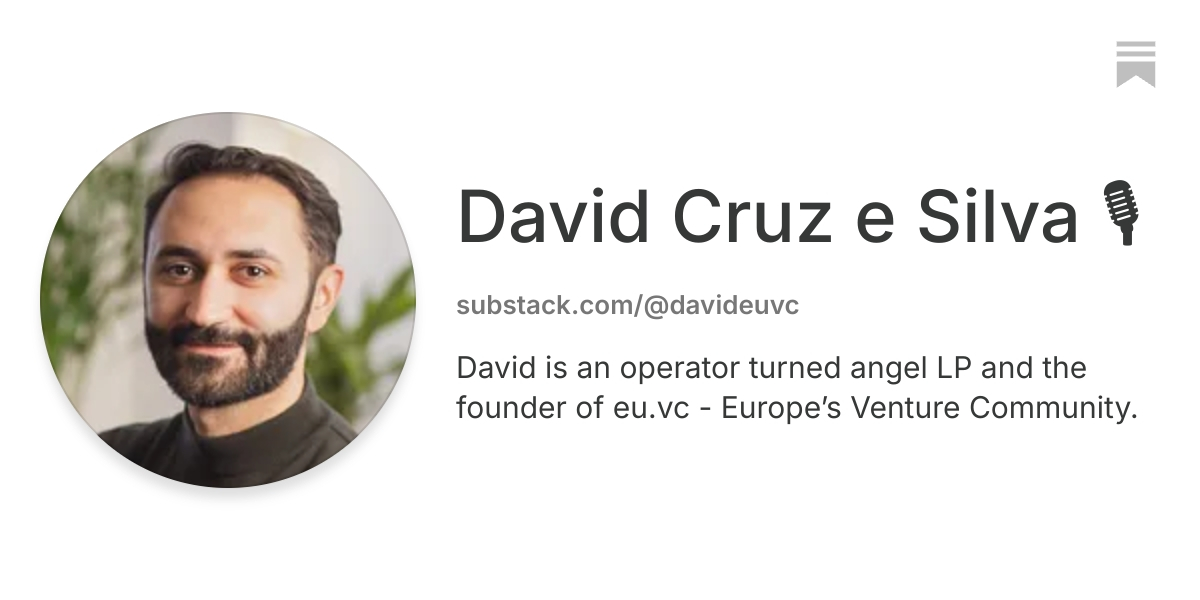 David Cruz e Silva 🎙 | Substack