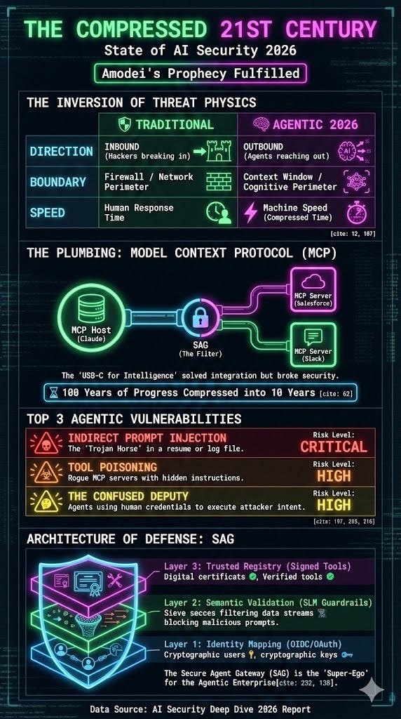 The Sentinel and the Swarm: How the "USB-C of Intelligence" Broke Cybersecurity