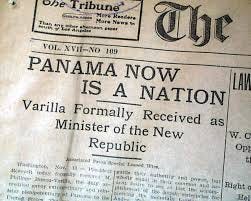 1903 Panama becoming independent ...