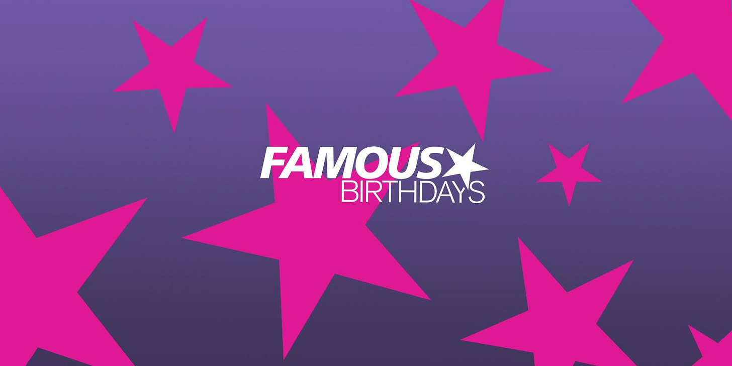 Famous Birthdays | LinkedIn