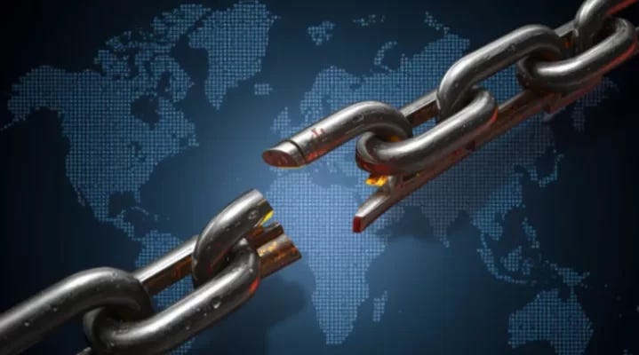 control failure causing global supply chain risk