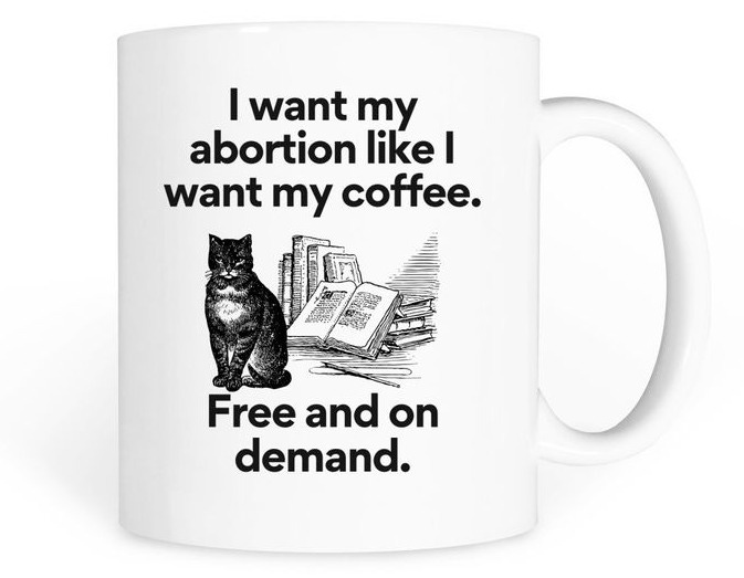 Free & On Demand, a White Coffee Mug