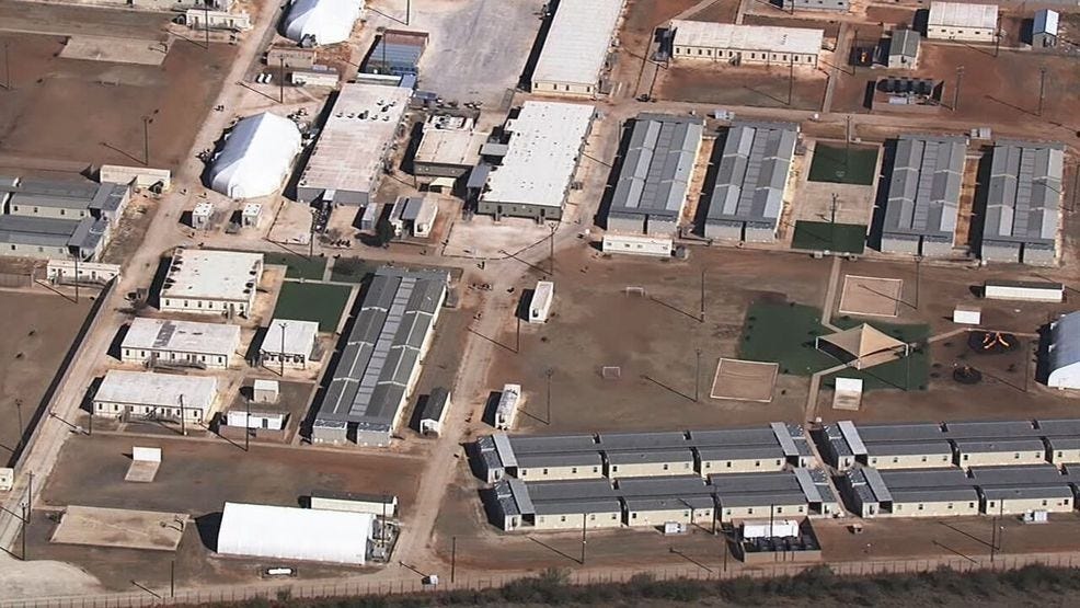 PEPPER BALLS DEPLOYED | Chaos erupts at Texas immigration detention center protest PEPPER BALLS DEPLOYED | Chaos erupts at Texas immigration detention center protest