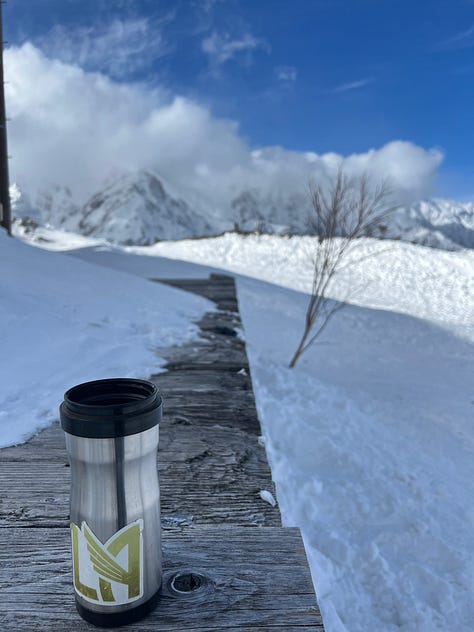 Tea, Pu'erh, Ski, Ski Tea, 1998 Olympics, Nagano, Hakuba, Japan