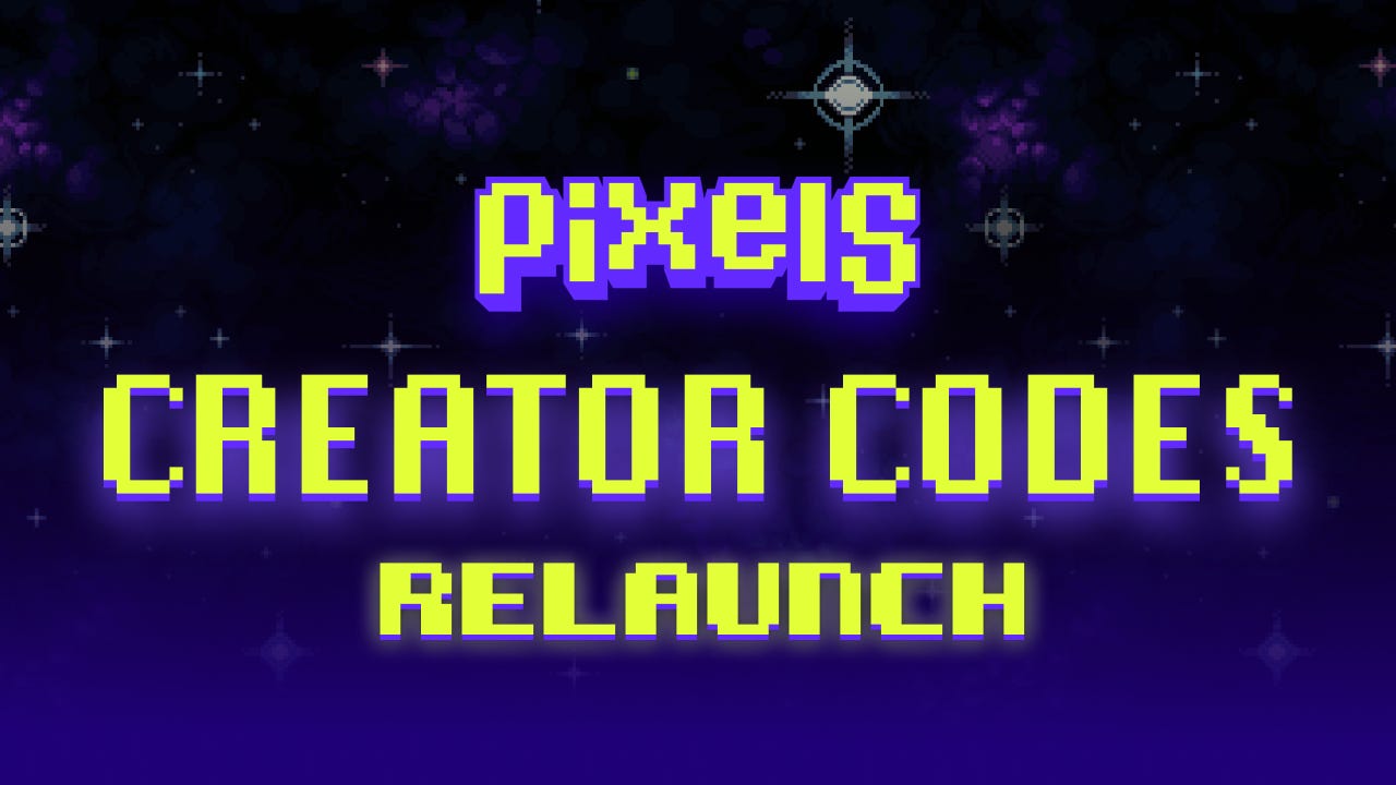 Creator Codes are BACK! - The Pixels Post