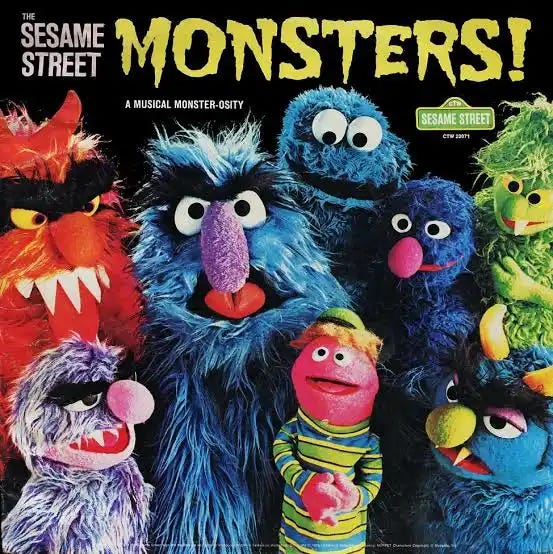 Sesame Needle Drop: THE SESAME STREET MONSTERS! - ToughPigs