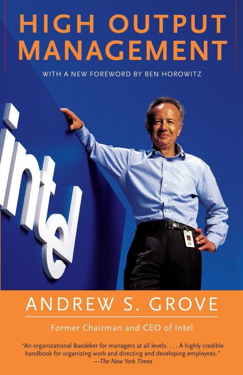 High Output Management: Grove, Andrew S.: 9780679762881: Amazon.com: Books High Output Management: Grove, Andrew S.: 9780679762881: Amazon.com: Books
