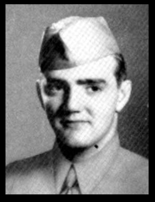 Headshot of Baker, in uniform.