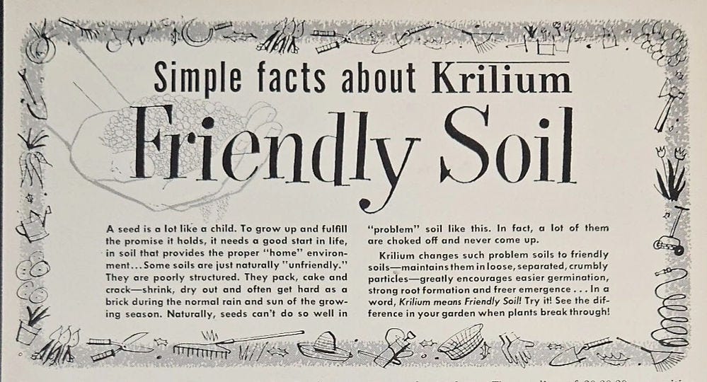 Krilium advertisement