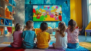 Free Kids Watching TV Image - Children, Television, Cartoon | Download at StockCake Free Kids Watching TV Image - Children, Television, Cartoon | Download at StockCake