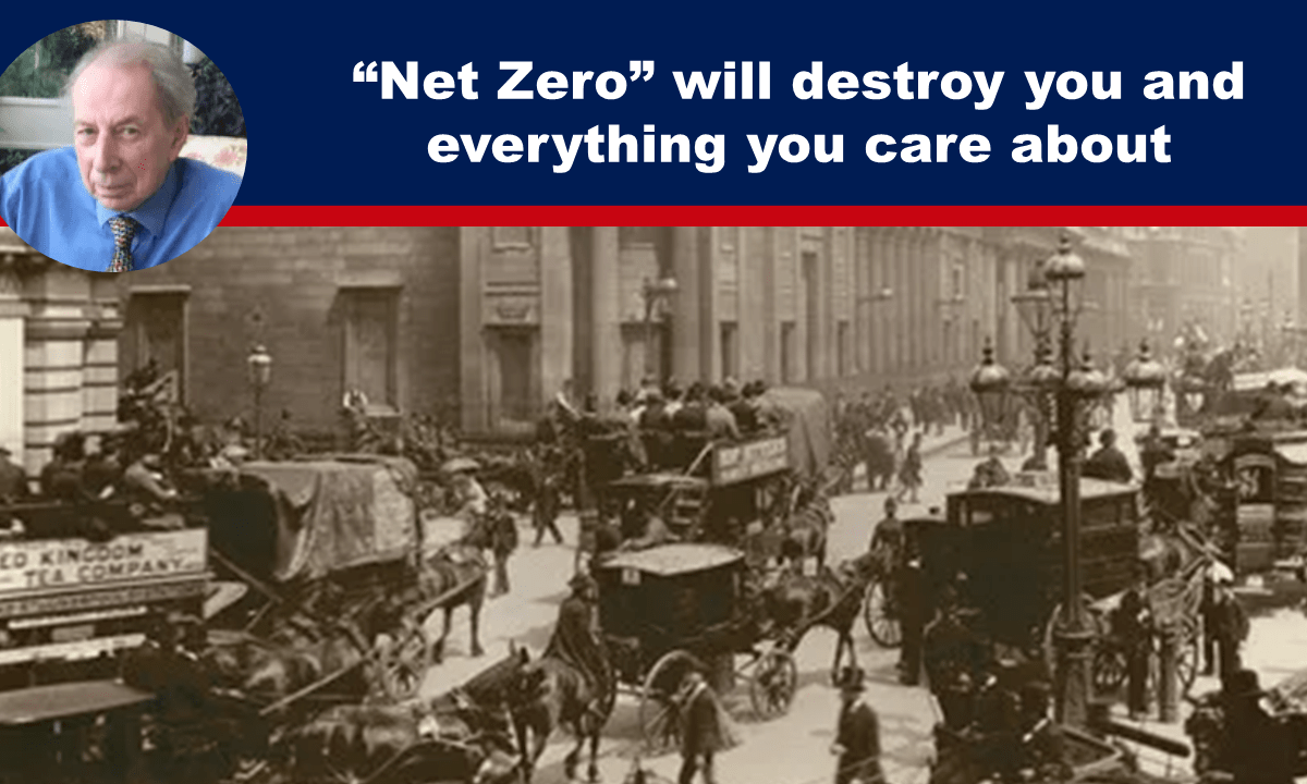 Net Zero will destroy you and everything you care about