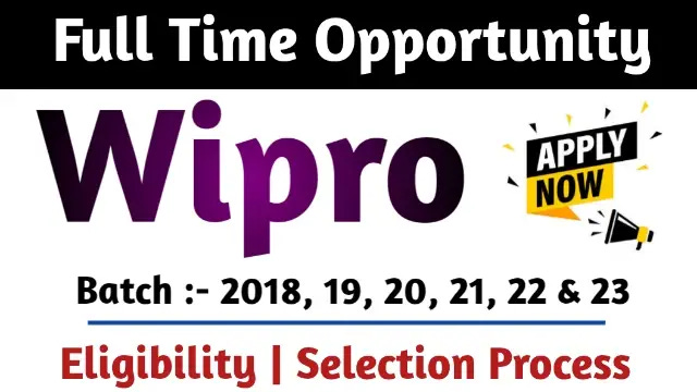 Wipro Recruitment Drive 2023