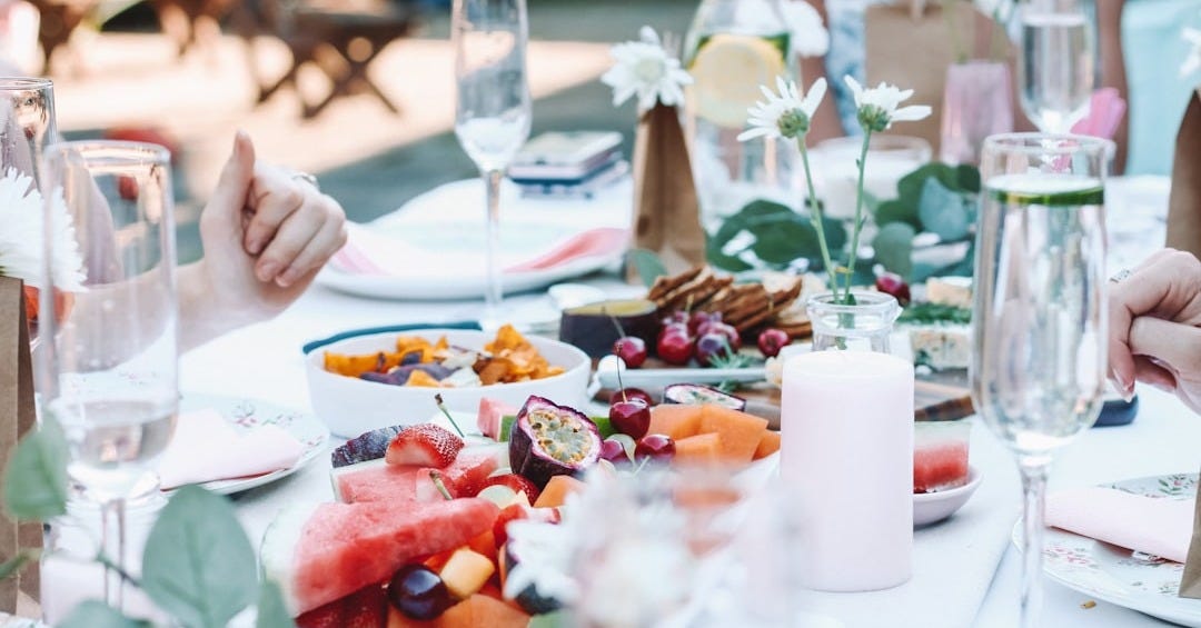 fruits on table