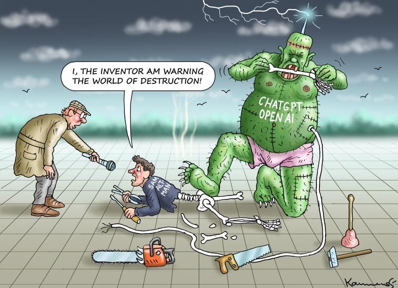 SAM ALTMAN | Cartoon Movement