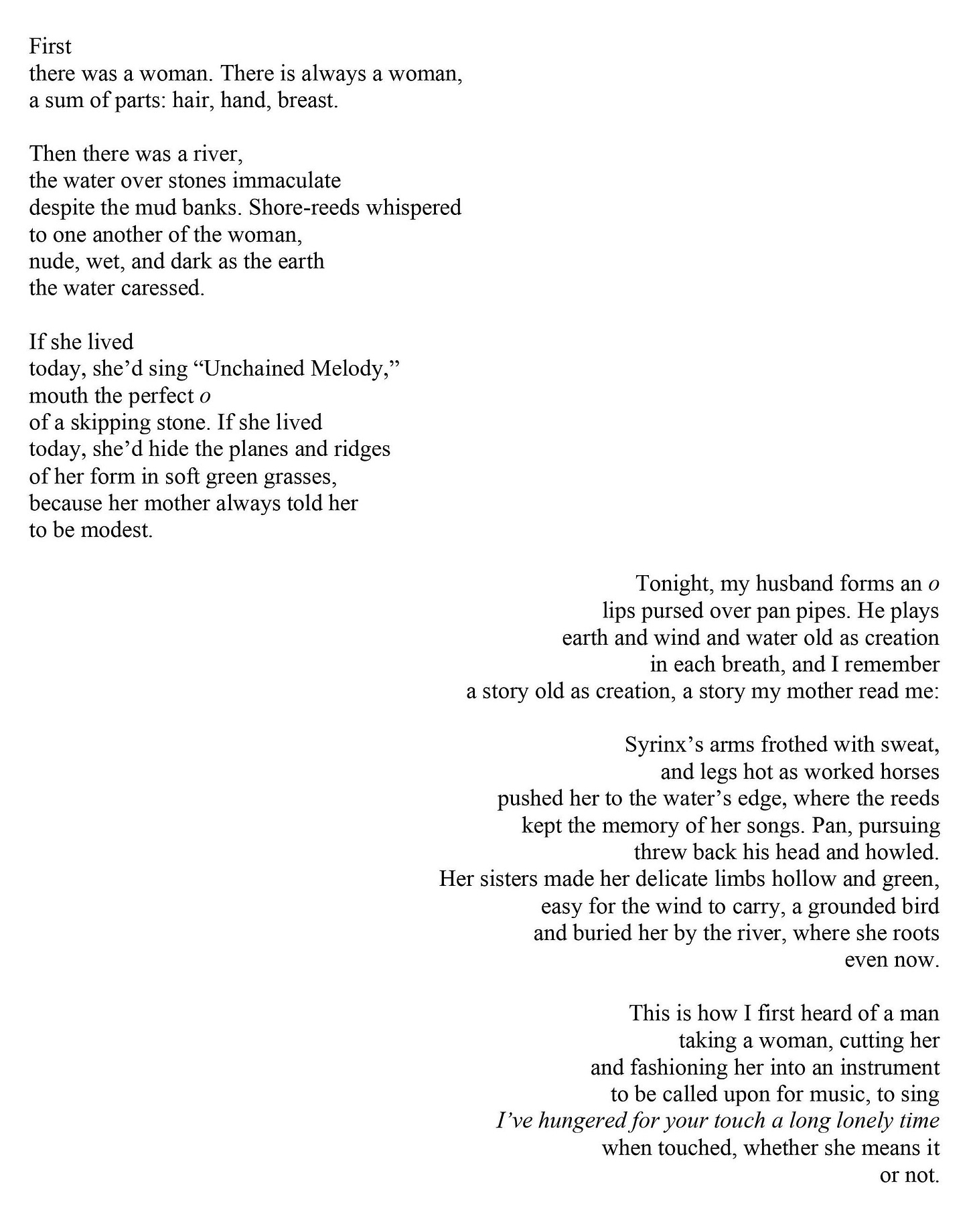 Today's poem is uploaded as an image in order to preserve formatting.