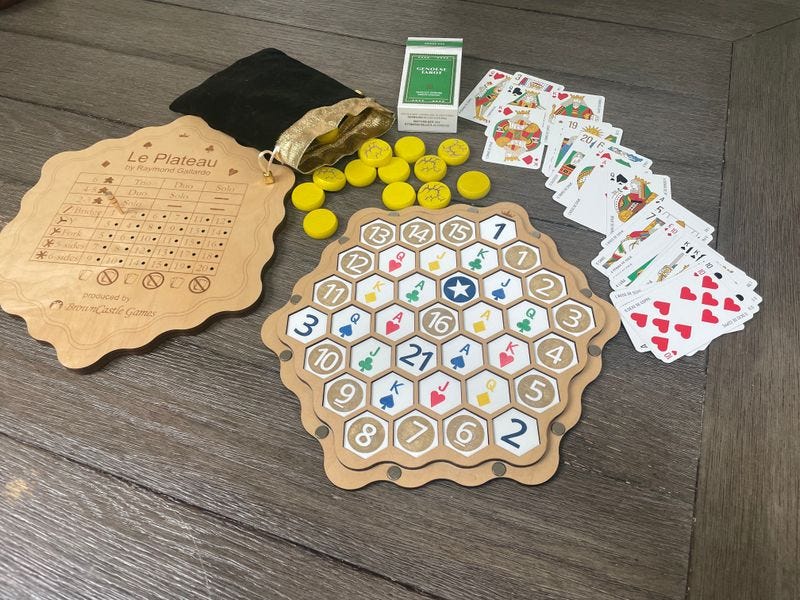 Full size Le Plateau board