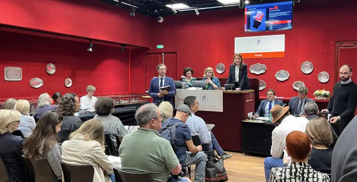 Going, Going, Gone! Auction Action in Paris