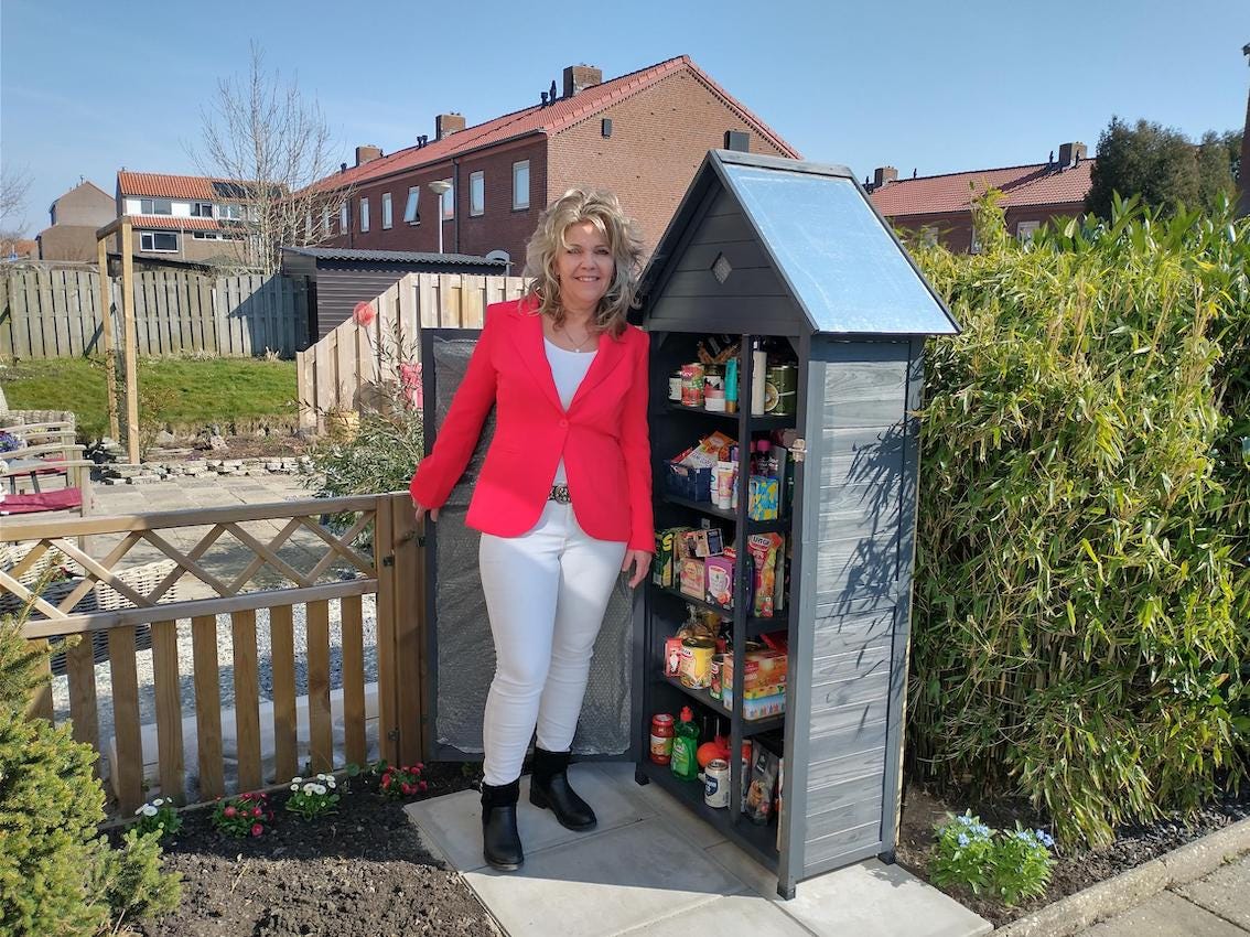 Voedselkastje Kastanjelaan Nieuwkoop gevuld: “Met dank aan de hele  gemeenschap” - De Nieuwkoper