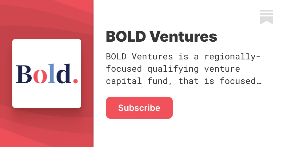 BOLD Ventures | Danielle Blount | Substack