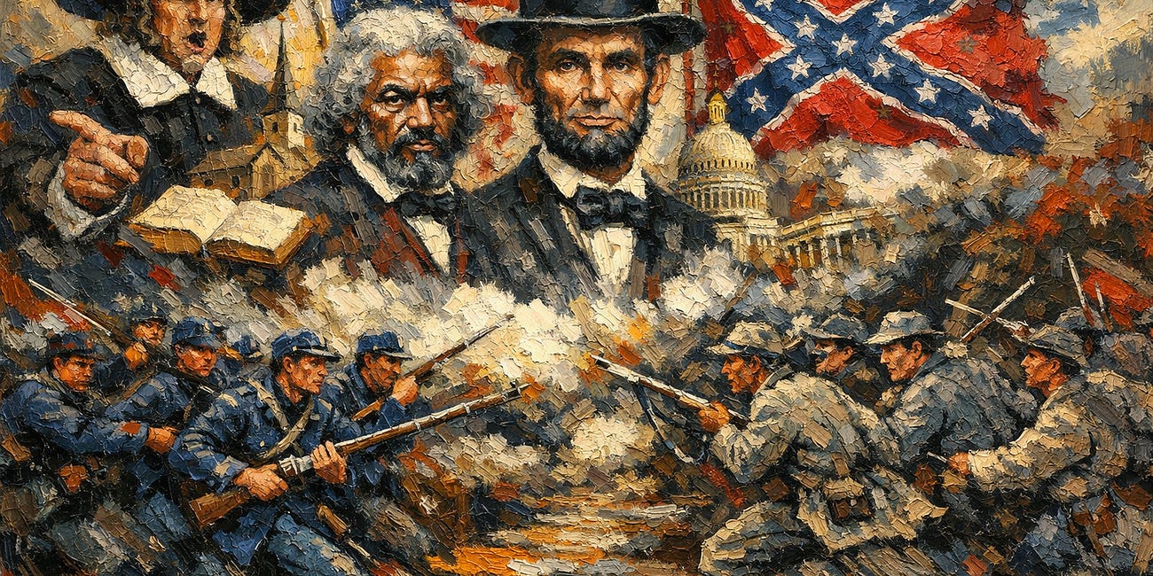 The Civil War, When the Nation’s Shared Temperament Split Against Itself (4) - The Puritan Spine of America, a Seven Part Series