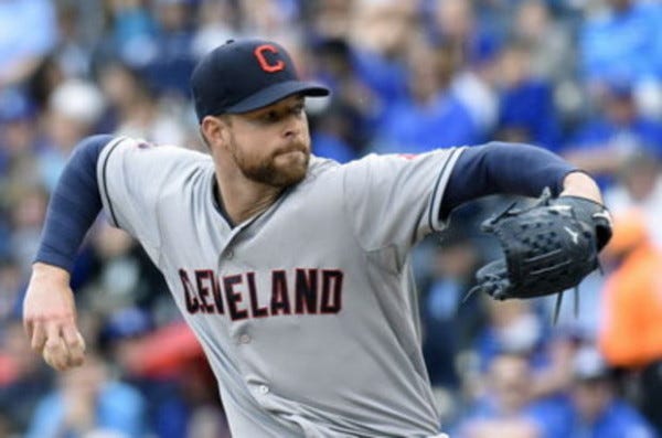 corey cluber indians american league week 5 loser mlb 2015 corey cluber indians american league week 5 loser mlb 2015